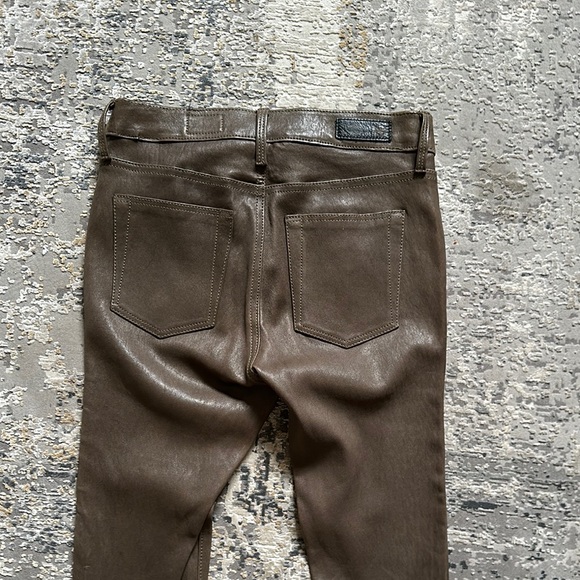 The Farrah Skinny lamb leather AG jeans - Picture 3 of 5